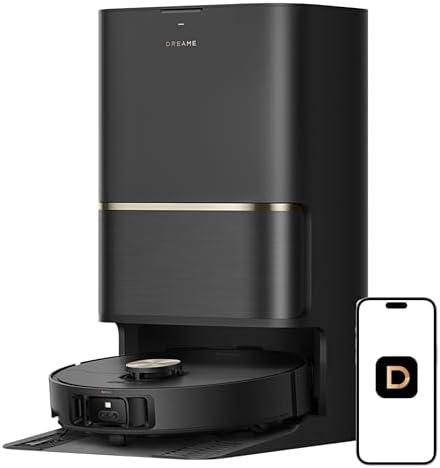 DREAME L50 Ultra Robot Vacuum Mop Black with Auto-Empty