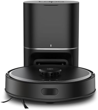 Tapo LiDAR Smart Navigation Robot Vacuum and Mop with Self-Emptying Dock