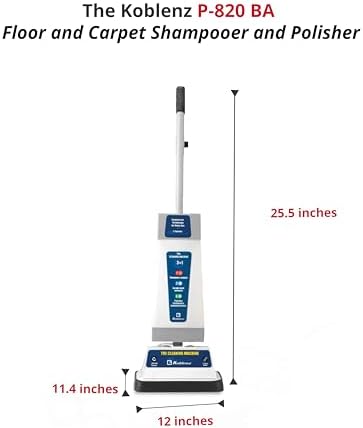 Koblenz Floor Shampooer and Polisher 3 Speeds BlueGray