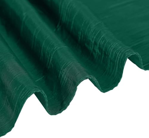 Efavormart 12x108 Accordion Crinkle Taffeta Table Runner
