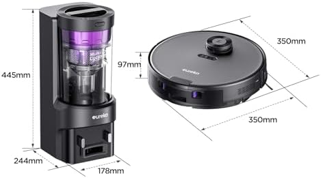Eureka Robot Vacuum with Self Emptying Station and Mop