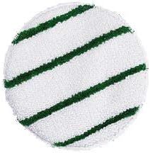 Quality Chemical Low Profile Carpet Bonnet with Green Scrubber Strips