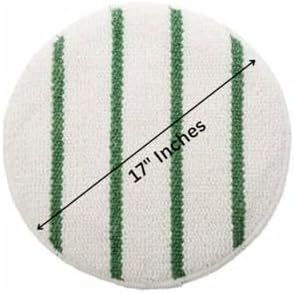 Quality Chemical Low Profile Carpet Bonnet with Green Scrubber Strips