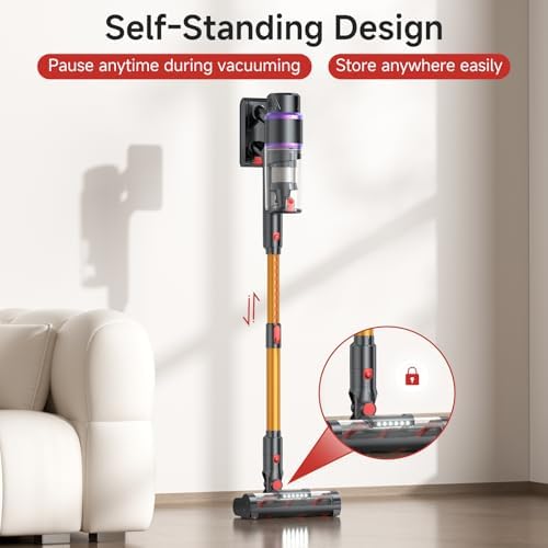 Frecaer Cordless Vacuum Cleaner with Smart Auto Mode