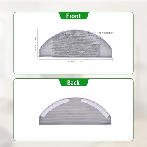 Neutop Washable Mopping Cloths Eufy RoboVac X8 Compatible 6 Pack