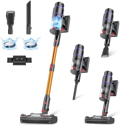 Frecaer Cordless Vacuum Cleaner with Smart Auto Mode
