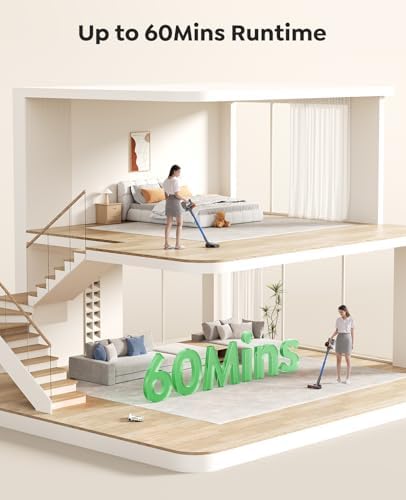 SunSare Cordless Vacuum Cleaner X9 45Kpa 550W 60Mins