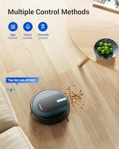 Proscenic 850T WiFi Robot Vacuum and Mop with Gyro Navigation