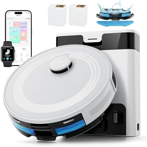 Lefant LiDAR Robot Vacuum and Mop with 45-Day Self-Emptying
