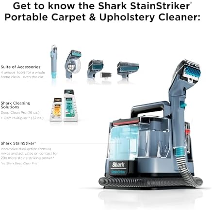 Shark StainStriker Portable Carpet Cleaner with 4 Tools