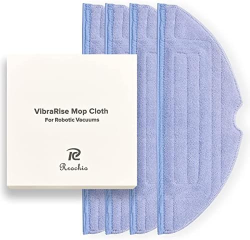 4 Pcs Microfiber Mop Pads for Roborock S7 Series