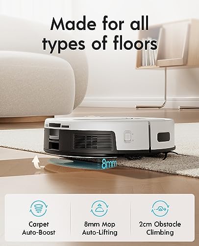 Yeedi Cube Robot Vacuum Cleaner with Auto Mop and Auto Empty