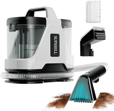 Carpet Spot Cleaner Machine with 62oz Tank and Dual Brushes