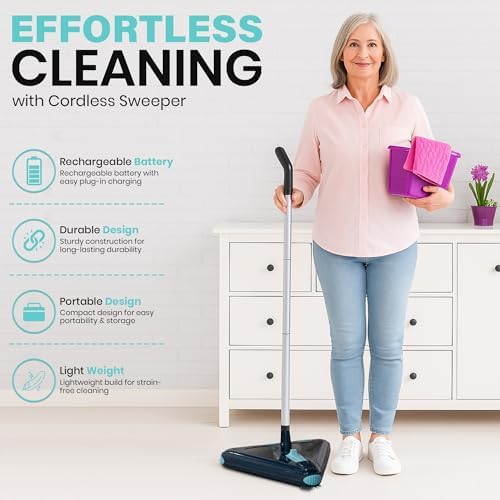 Zippi Sweeper Max Plus 2025 Lightweight Cordless Sweeper