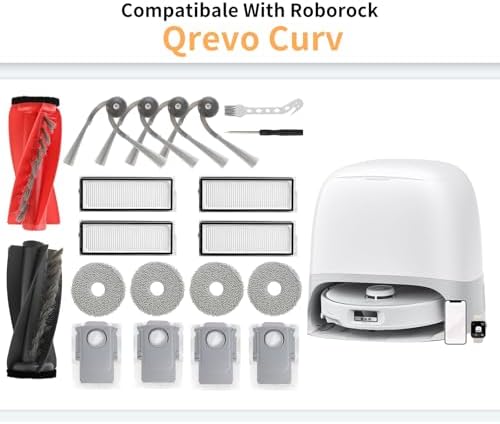 18 PCS Roborock Qrevo Replacement Accessories Kit