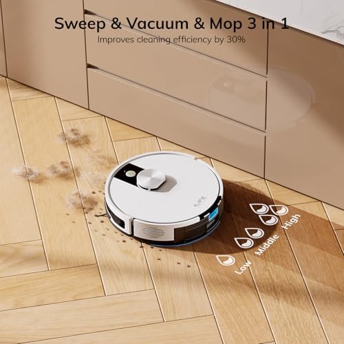 ILIFE A12 Pro Robot Vacuum and Mop Combo with Self Emptying Station