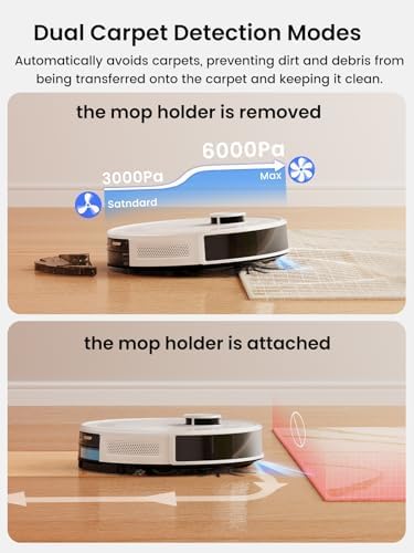 Lefant Robot Vacuum Mop Combo with Self-Emptying