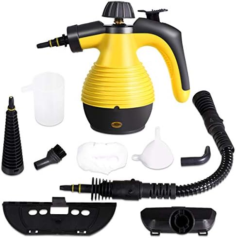 Goplus Handheld Steam Cleaner with 9 Piece Accessories