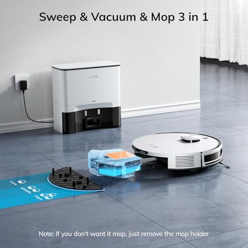 ILIFE A30 Pro Robot Vacuum Cleaner with Mop and Self Emptying Station