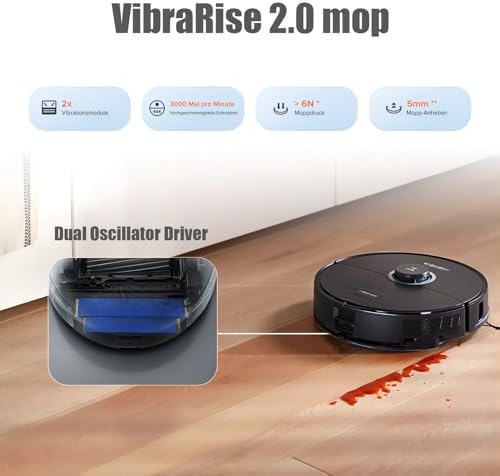 Dual Vibration Mop Cloth for Roborock S8 Pro Ultra 2 Pack