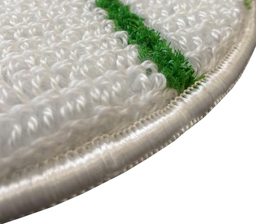 Commercial Grade Low Profile Synthetic Carpet Bonnet 17 Inch 3 Pack