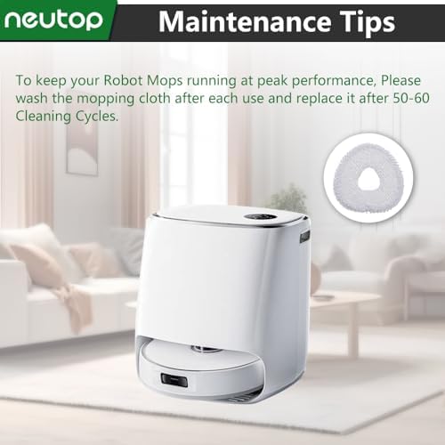 Neutop Mop Pads for Narwal Freo X Ultra 6 Pack Replacement