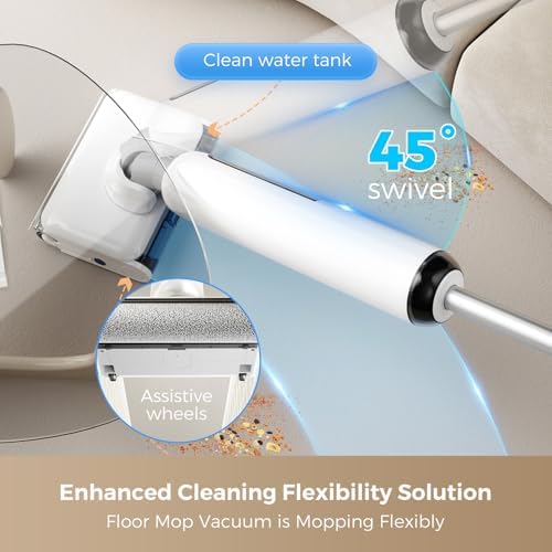 Habiubiu Smart Wet Dry Vacuum Cleaner with Edge Cleaning