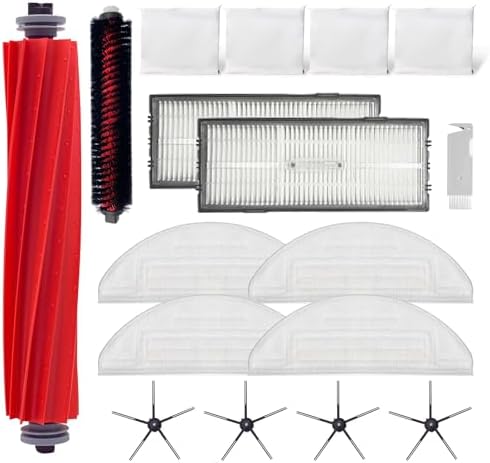 Home Times 17PCS Roborock S7 MaxV Ultra Accessories Kit