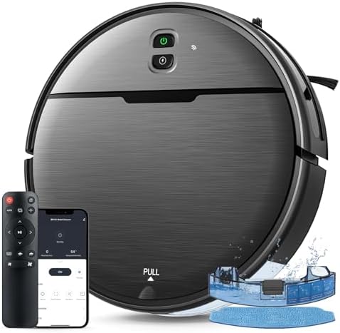 2 in 1 Mopping and Vacuuming Robot with WiFi App Control