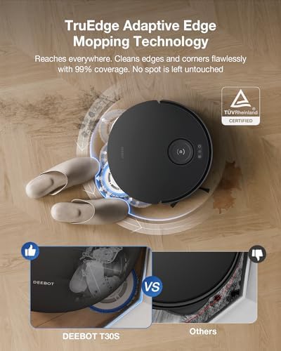 ECOVACS DEEBOT T30S Combo Robot Vacuum and Mop