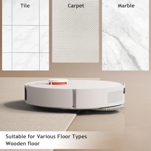DianSung Mop Cloths with Replacement Holder for Dreame Robot Vacuums
