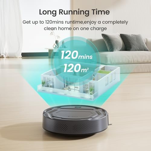 Lefant M210 Pro Robot Vacuum with 3 Suction Levels and 6 Modes