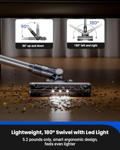 Proscenic P11 Pro Cordless Vacuum Cleaner with Mopping Base