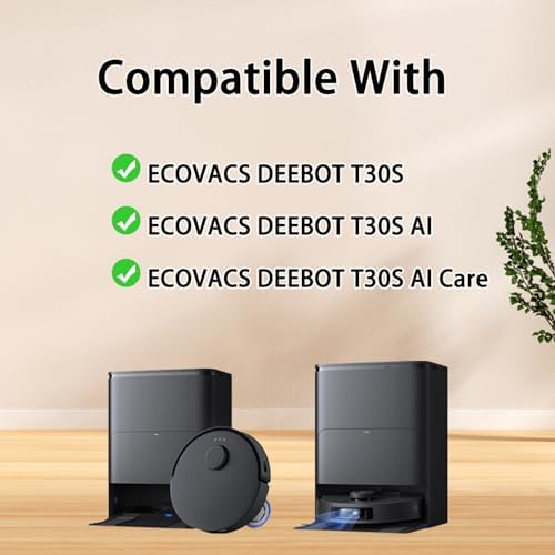 19 Pack Replacement Accessories for ECOVACS DEEBOT T30S AI Robot Vacuum