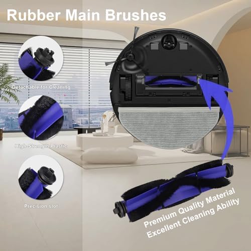 13 PCS Replacement Accessory Kit for Eufy RoboVac X8X8 Hybrid