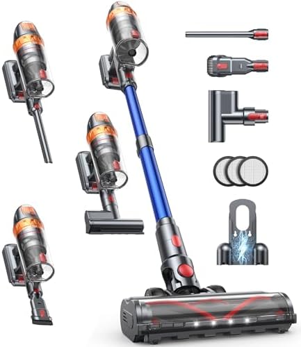 SMOTURE Cordless Vacuum Cleaner 600W Stick 45KPA