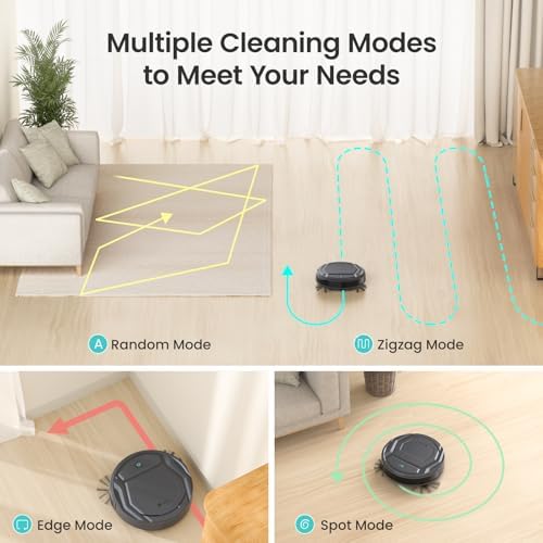 Lefant M210 Pro Robot Vacuum with 3 Suction Levels and 6 Modes