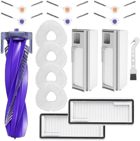 16 Piece Replacement Accessories for Narwal Freo X Ultra Robot Vacuum
