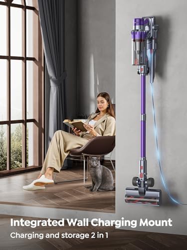 SMOTURE Cordless Vacuum Cleaner 550W 45KPA 60 Mins Runtime 1
