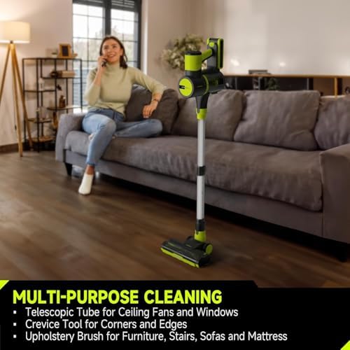 UNINELL HOME Cordless Vacuum Cleaner 45KPa 55 Mins