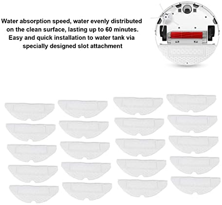 20pcs Roborock S7 Disposable Mop Pads Replacement Cleaning Pads