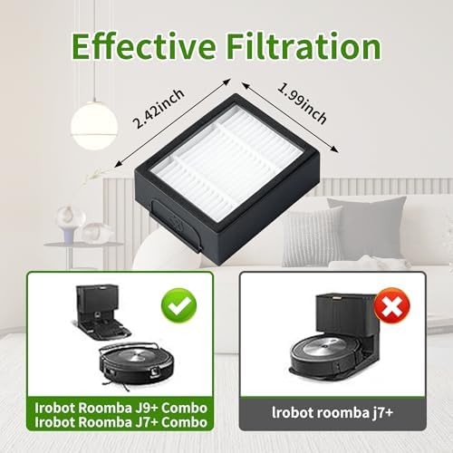Amyehouse Replacement Parts for iRobot Roomba Combo i3i5j5