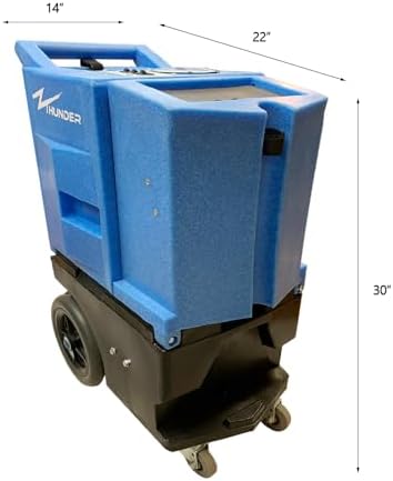 Z-Thunder Portable Carpet Extractor with Heat 120 PSI