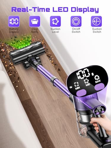 10 In 1 Cordless Vacuum Cleaner with Powerful Suction