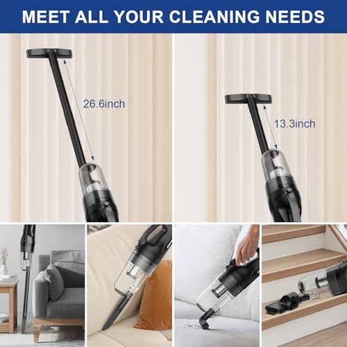 SOWTECH Corded Vacuum Cleaner with 6-in-1 Attachments