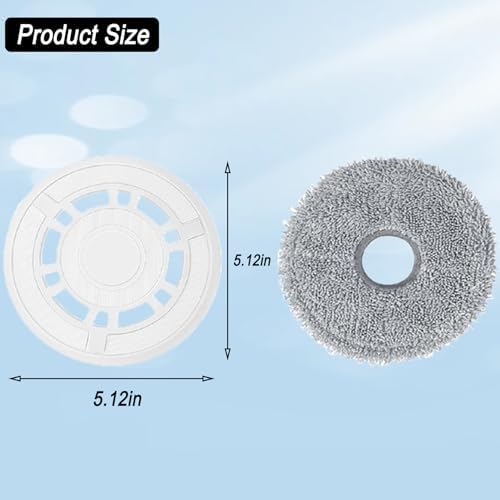 Mop Pad Holder and Replacement for Dreame L10S Ultra Vacuum