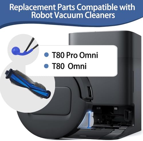 Replacement Accessories Kit for Ecovacs T80 Omni Pro Vacuum Cleaner