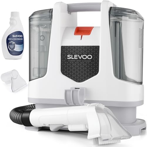 Slevoo Carpet Cleaner Machine 105Kpa Strong Suction Portable