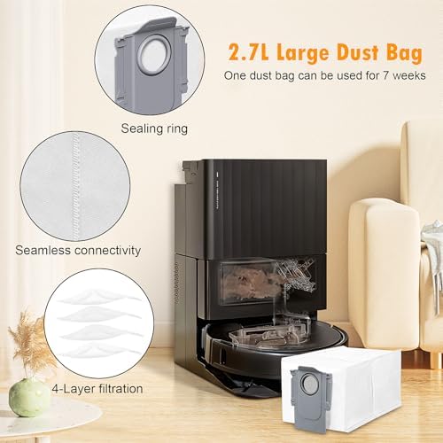 22 Pack Replacement Accessories for Roborock Qrevo Robot Vacuum Cleaner