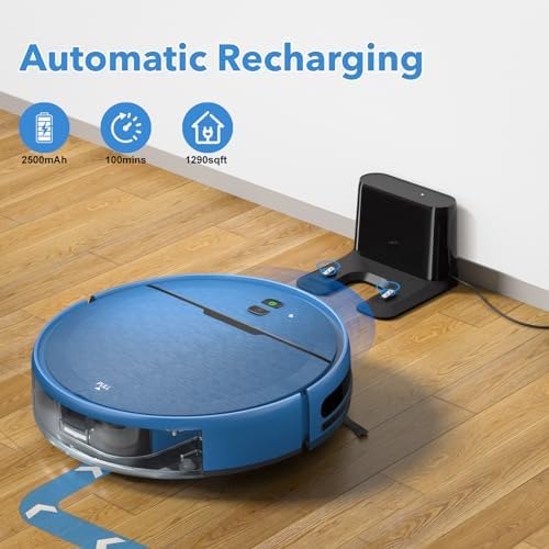 iMartine 2-In-1 Robot Vacuum and Mop Combo with WiFi and App